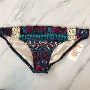 California Sunshine Bikini Bottom Multicolored NWT